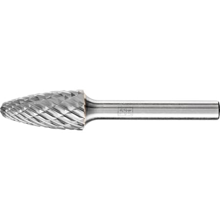 Pferd Carbide Bur - Tree, OMNI cut - 1/2" x 1" x 1/4" Shank - SF-5 28000